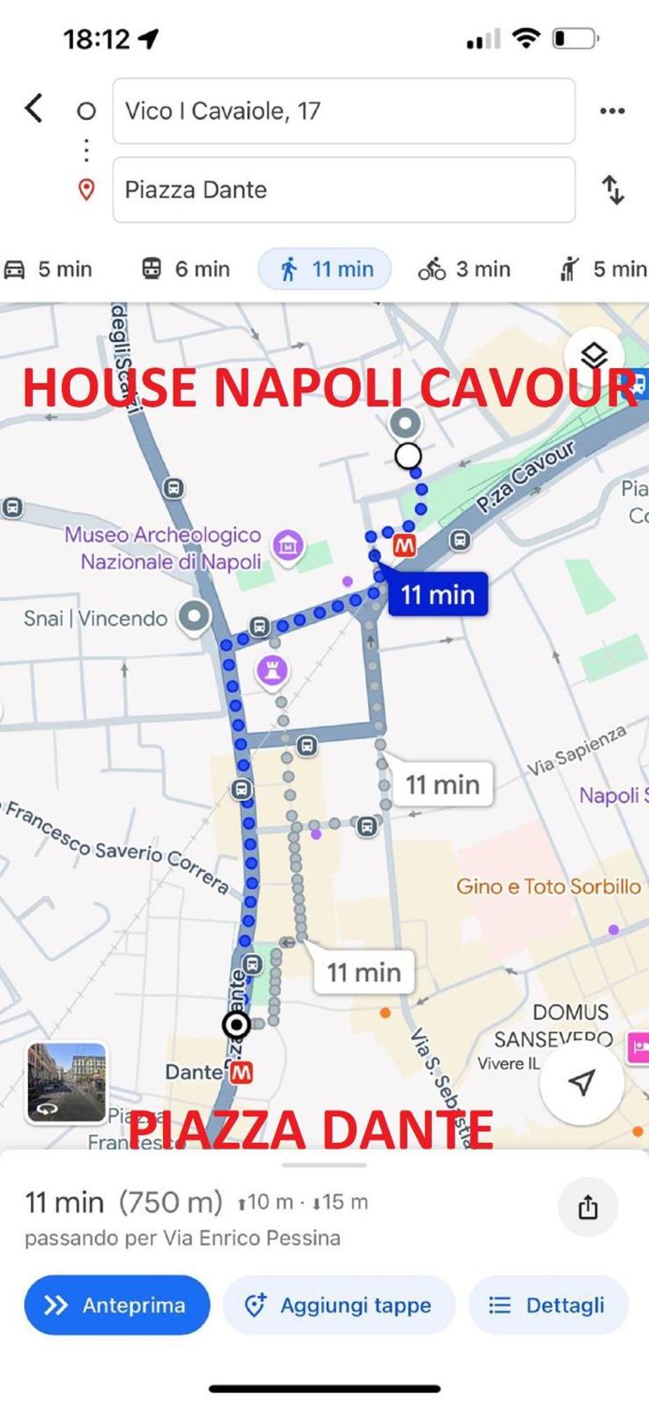 B&B House Napoli Cavour Exteriér fotografie